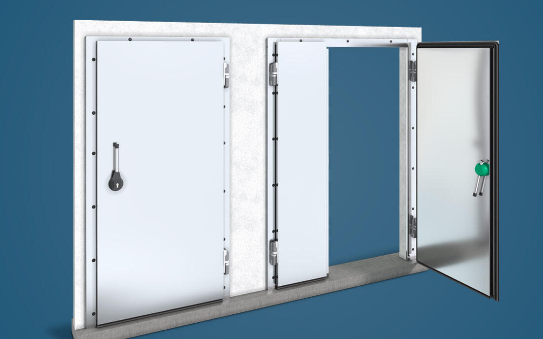 Распашные двери специального назначения РД (СН)