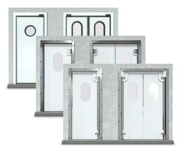 Маятниковые двери